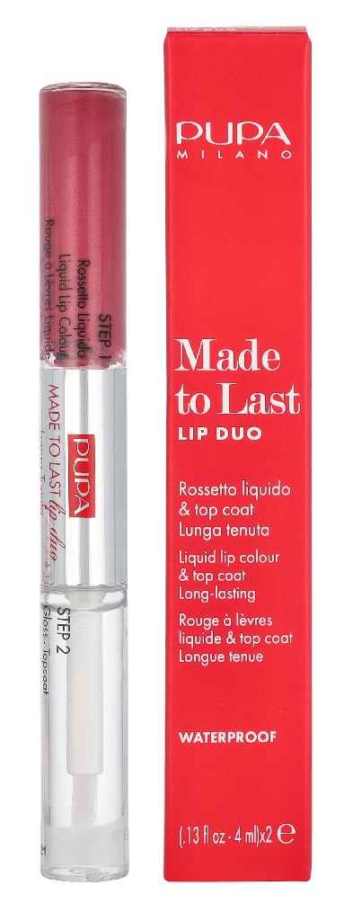 Pupa Made To Last Lip Duo Lipstick 8 ml