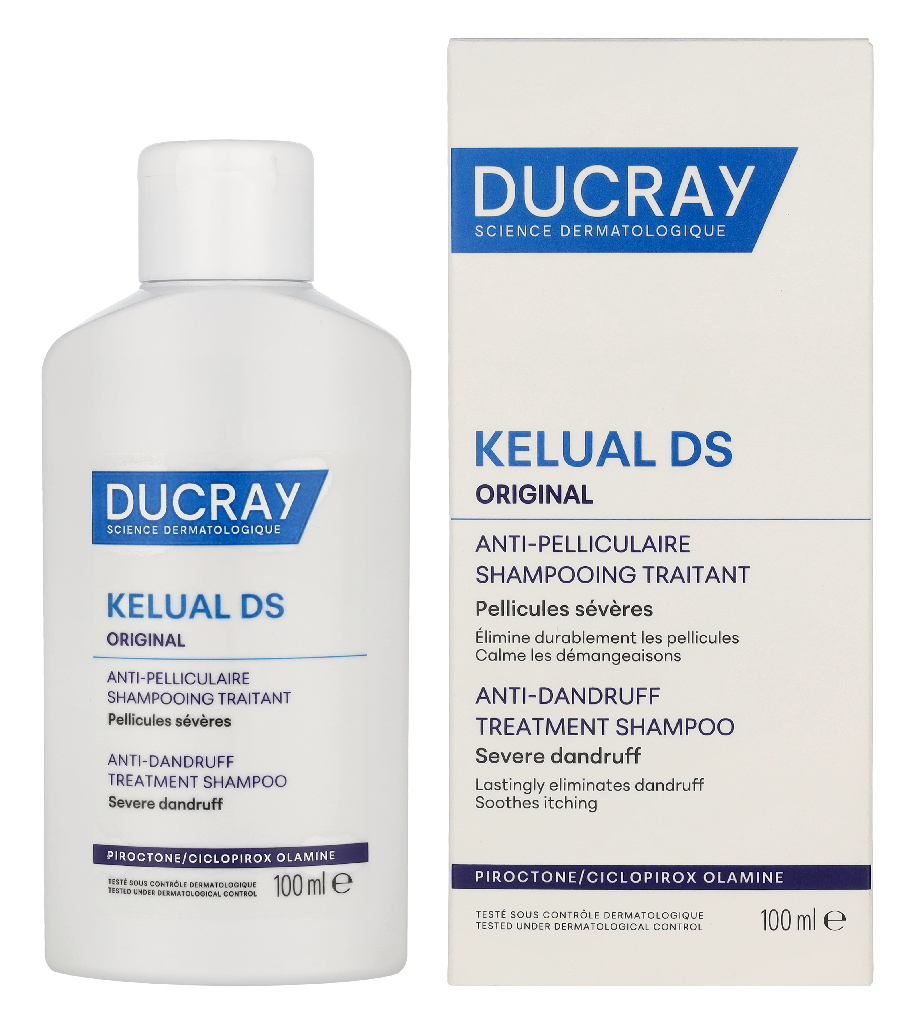 Ducray Kelual DS Anti-Dandruff Treatment Shampoo 100 ml
