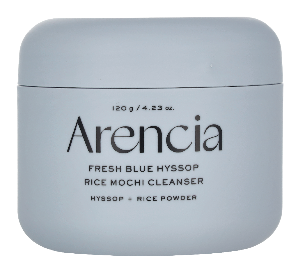 Arencia Fresh Blue Hyssop Rice Mochi Cleanser 120 g
