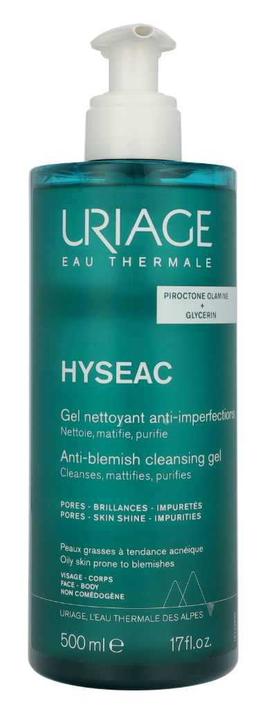 - L - HYSEAC GEL NETTOYANT - FL PPE HYSEAC GEL NETTOYANT 500 ml