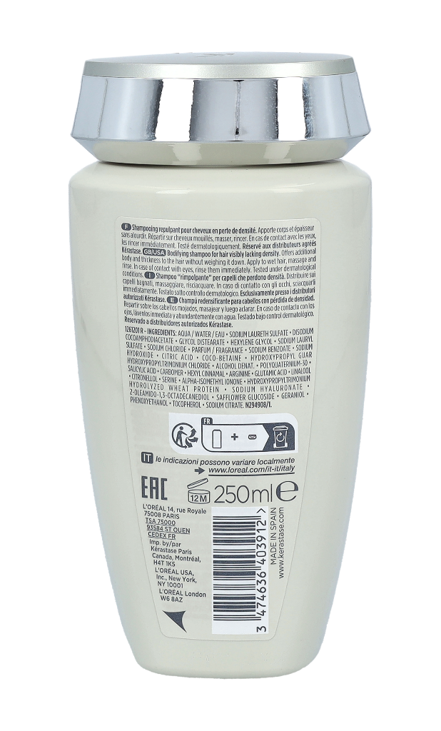 Kerastase Densifique Baindensite Bodifying Shampoo 250 ml