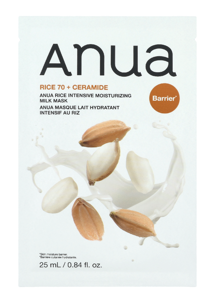Anua Rice 70 Intensive Moisturizing Milk Mask 25 ml