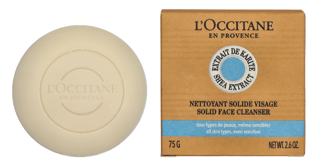 L'Occitane Shea Solid Face Cleanser 75 g