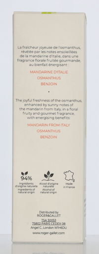 Roger & Gallet Fleur D'Osmanthus Wellbeing Fragrant Water
