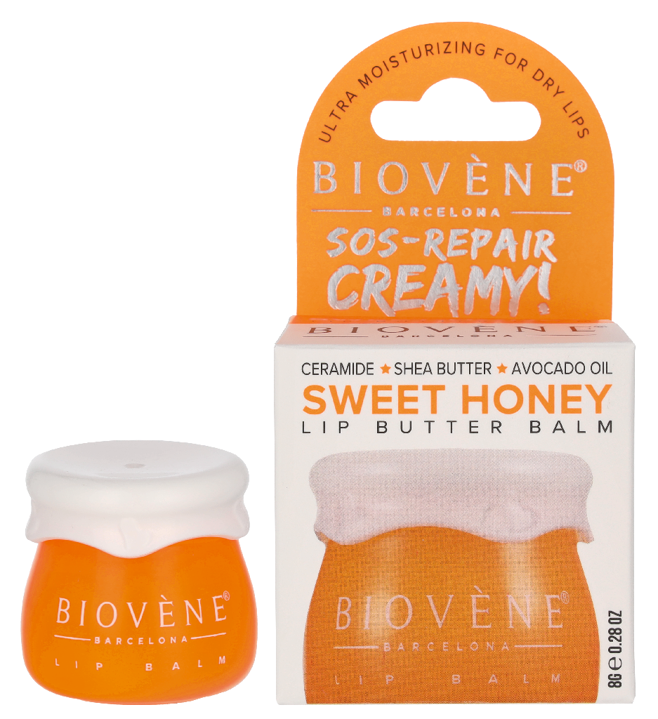 Biovene Sos-Repair Creamy! Sweet Honey Lip Butter Balm 8 g