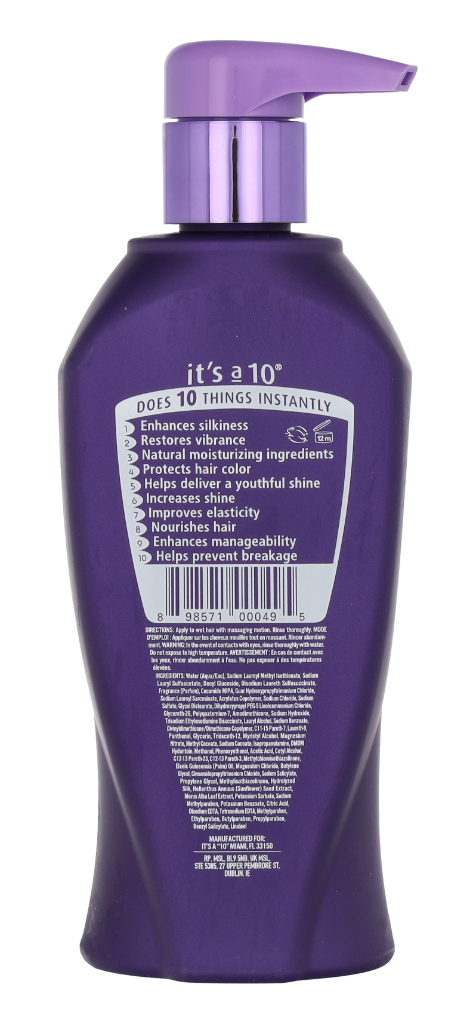 It's A 10 Silk Express Miracle Silk Shampoo 295.70 ml