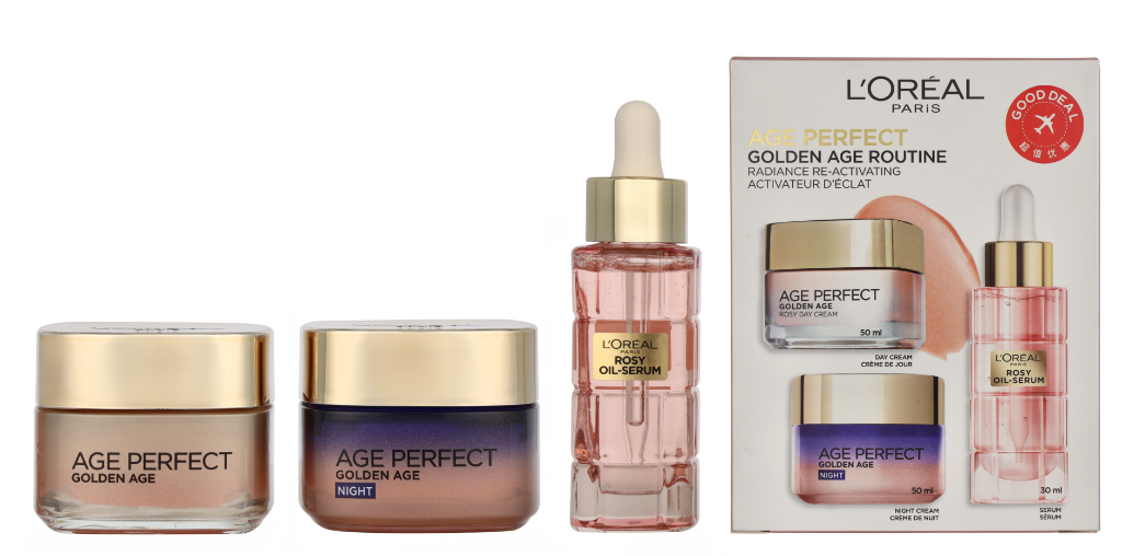L'Oreal Golden Age Routine Set 130 ml