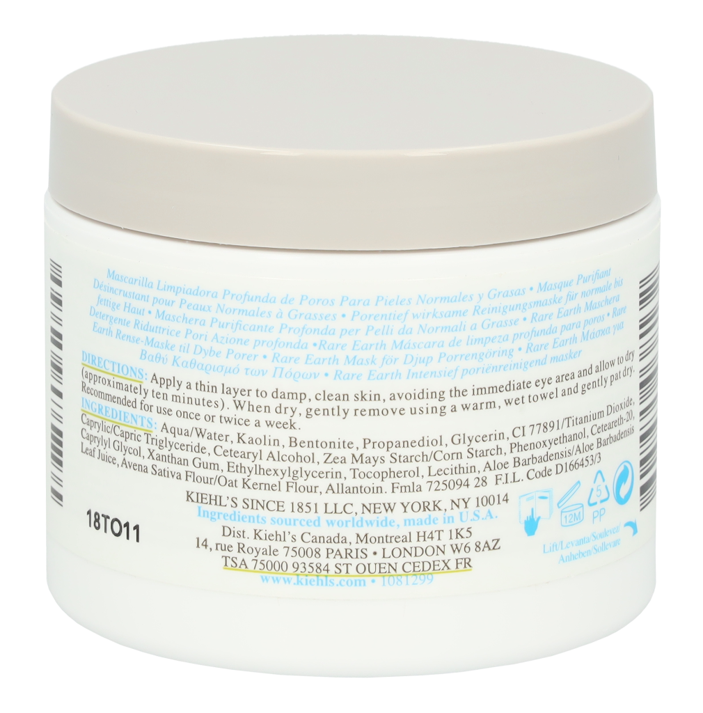 Kiehl's Rare Earth Deep Pore Cleansing Masque 125ml