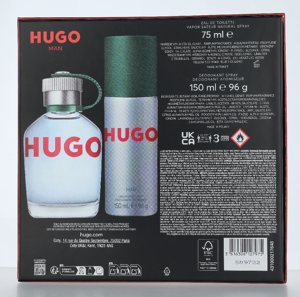 Hugo Man Set