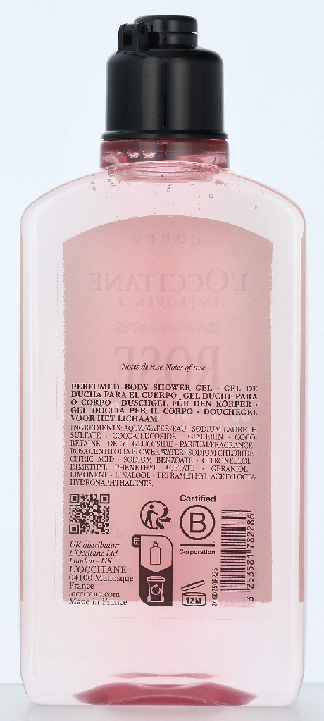 L'Occitane Rose Scented Shower Gel 250 ml