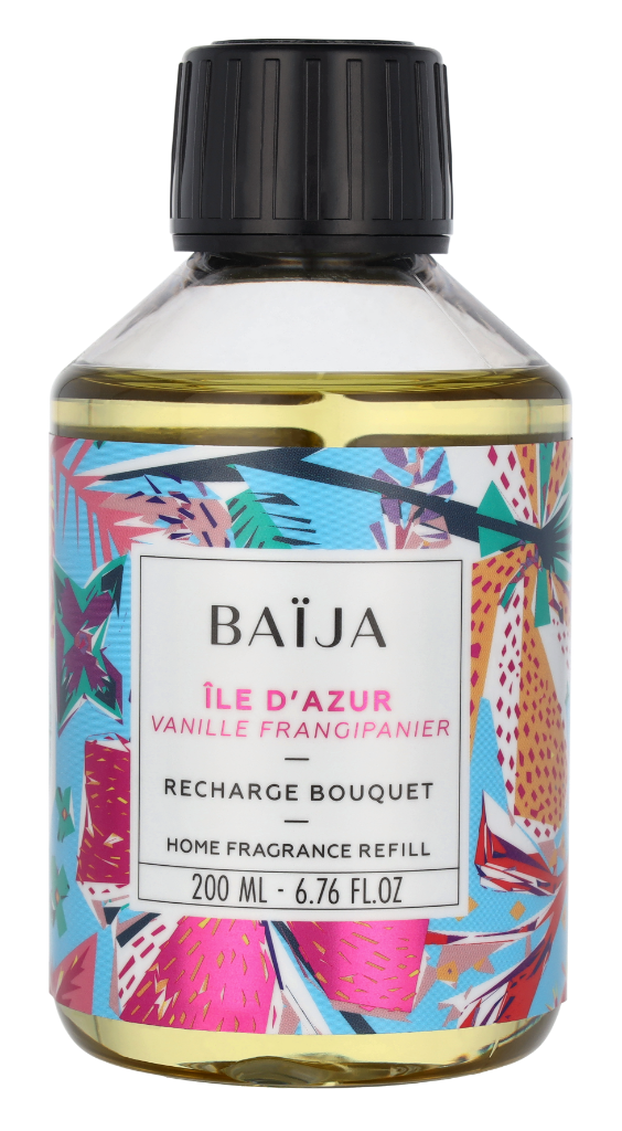 Baija Ile D'Azur Scented Diffuser Refill Vanille Frangipanier 200 ml
