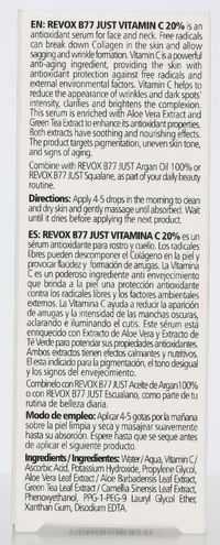 Revox B77 Just Vitamin C 20% 30 ml