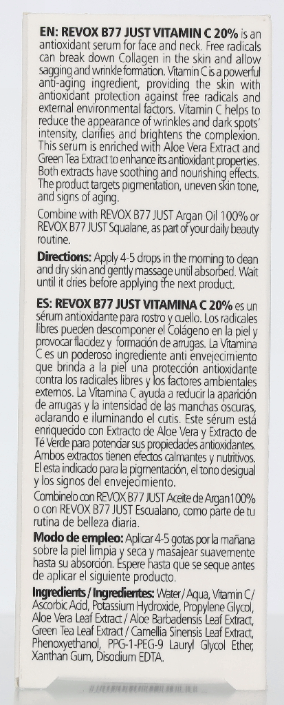 Revox B77 Just Vitamin C 20% 30 ml