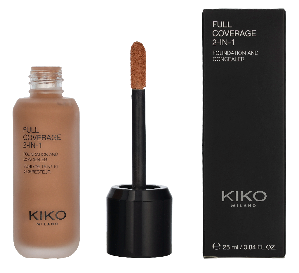 Kiko Milano Full Coverage 2 In 1 Foundation & Concealer 25 ml