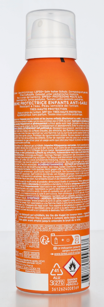 Vichy Ideal Soleil Kids Anti-Sand Mist SPF50+ 200 ml