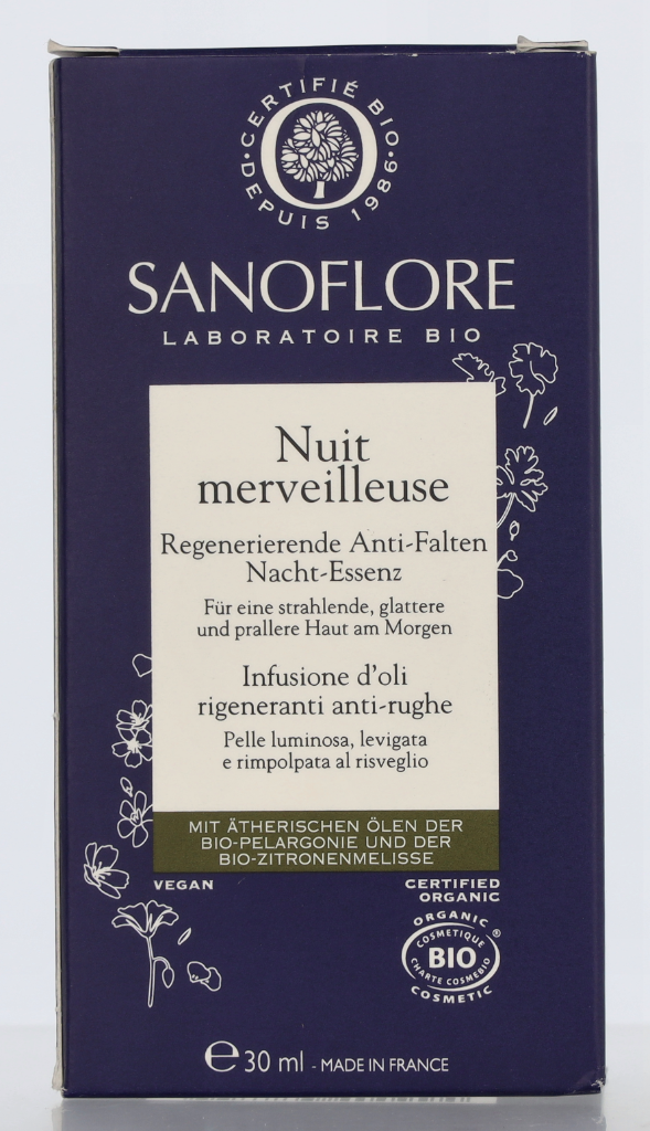 Sanoflore Essence Merveilleuse Night Concentrate 30 ml