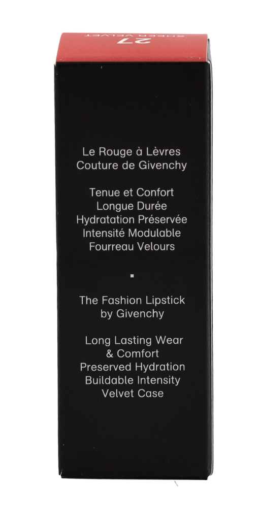 Givenchy Le Rouge Sheer Velvet Matte Refillable Lipstick