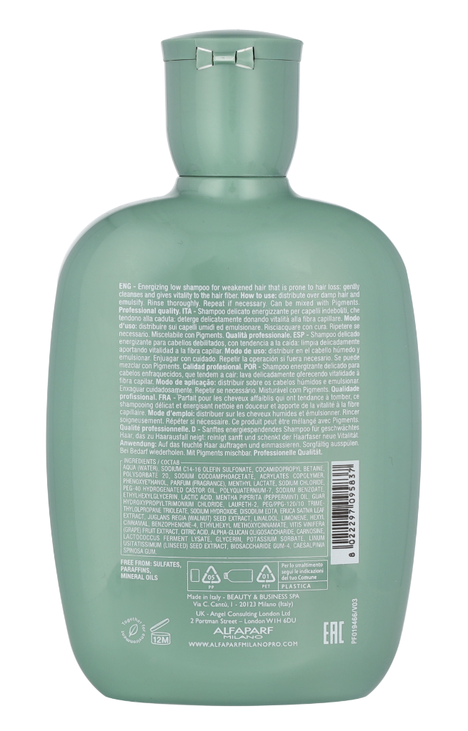 Alfaparf Semi Di Lino Scalp Renew Energizing Shampoo 250 ml