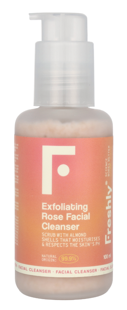 Freshly Cosmetics Exfoliating Rose Facial Cleanser 100 ml