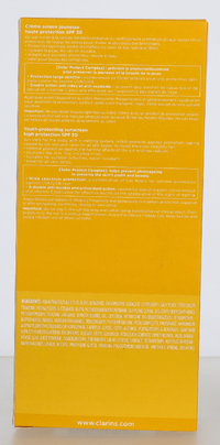 Clarins Youth-Protecting Sunscreen SPF30 CREME SOLAIRE JEUNESSE SPF30 150 ml