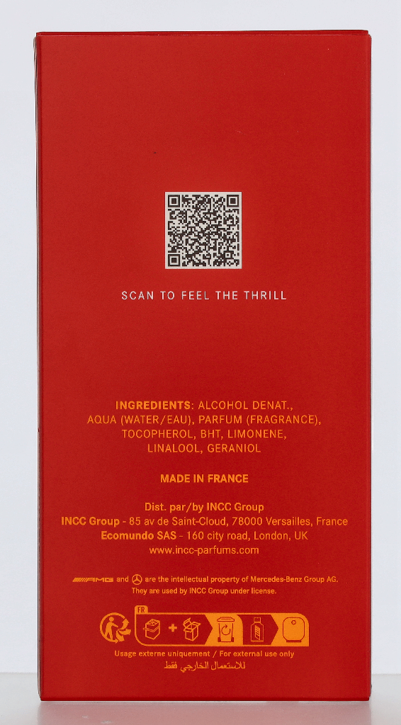 Mercedes Benz Amg Red Thrill Edp Spray