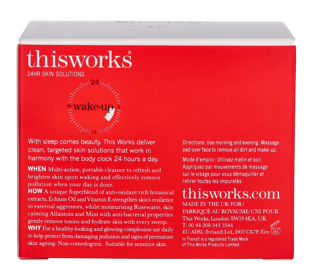 This Works In Transit No Traces Pads 60 ml