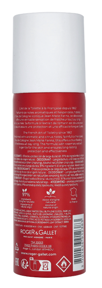 Roger & Gallet Jean Marie Farina Deo Spray 150ml