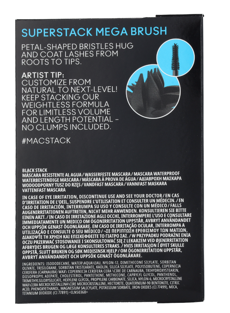 MAC Stack Waterproof Mascara 12 ml