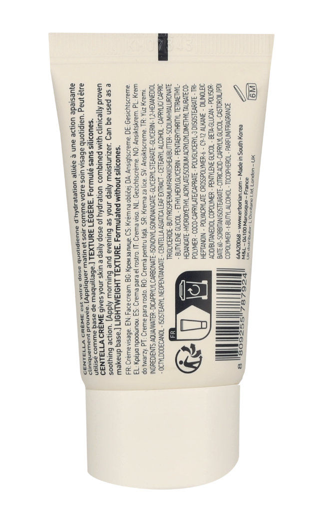 Erborian Centella Cream Soothing Moisturizer 20 ml