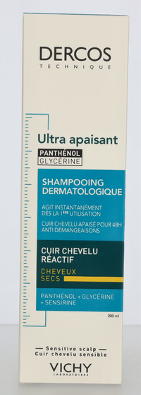 Vichy Dercos Ultra Soothing Shampoo 200 ml