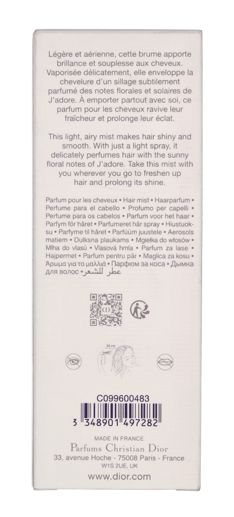 Dior J'Adore Hair Mist 40 ml