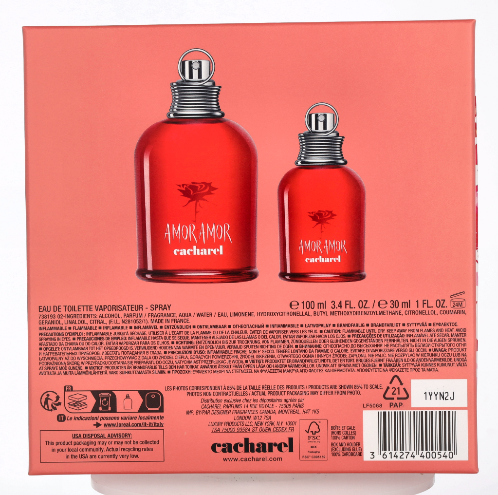 Cacharel Amor Amor Giftset