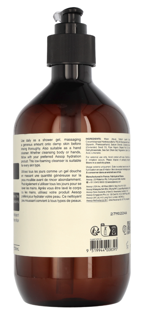 Aesop Coriander Seed Body Cleanser 500 ml