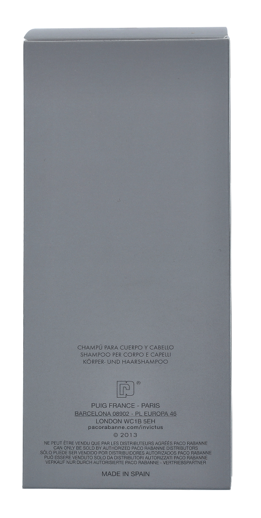 Paco Rabanne Invictus All Over Shampoo 150 ml