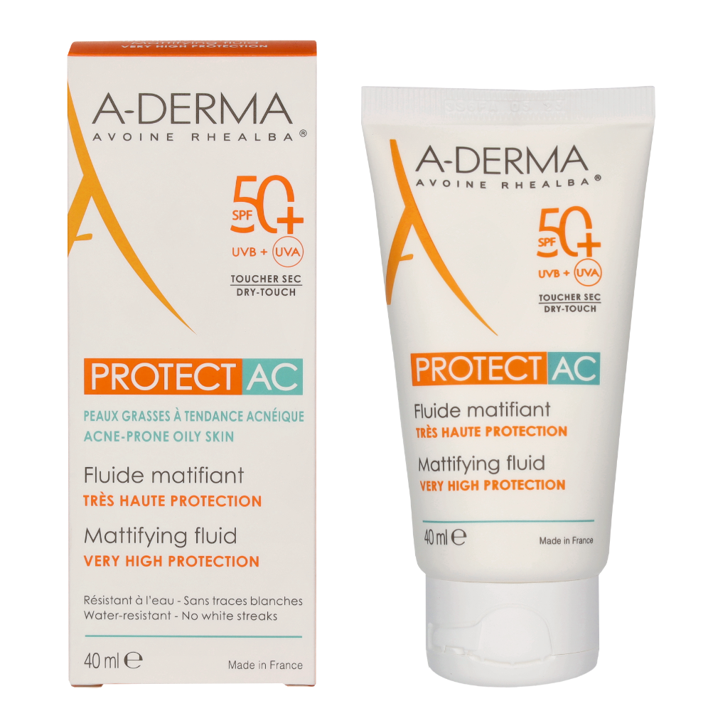 A-Derma Protect AC Mattifying Fluid SPF50+ 40 ml