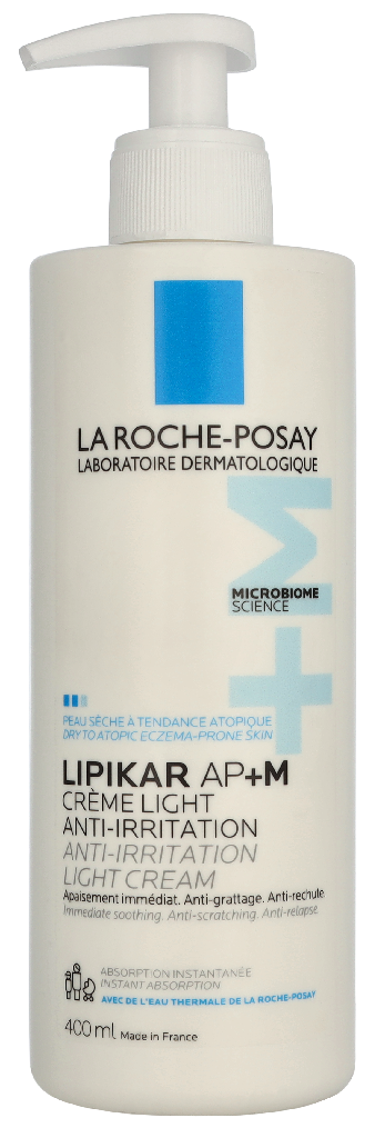 LRP Lipikar AP+M Anti-Irritation Light Cream 400 ml