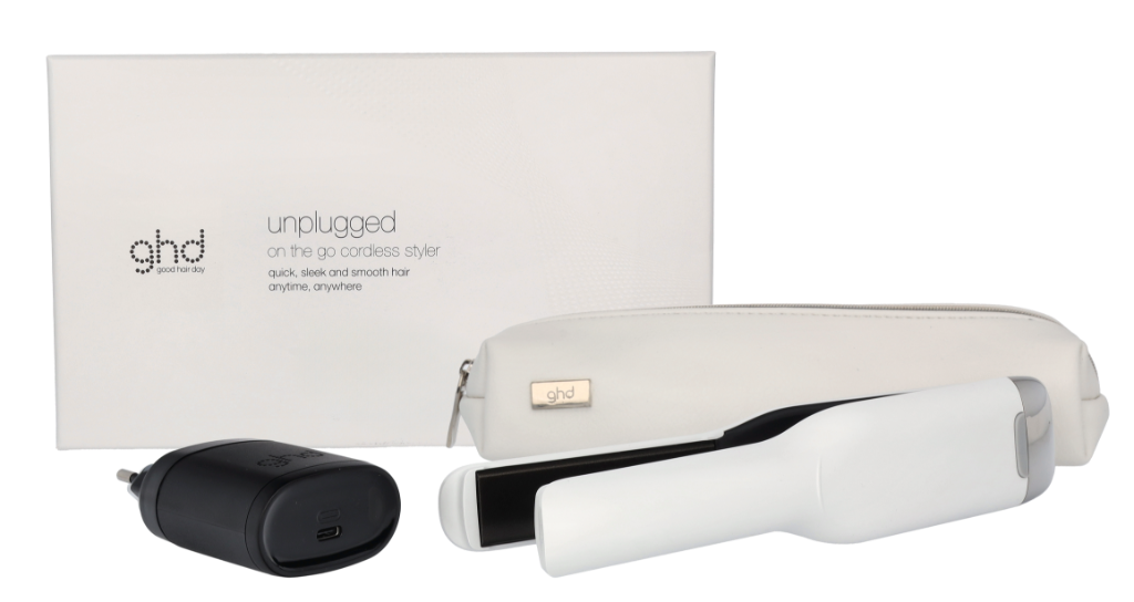 GHD Unplugged Styler - White 1 piece