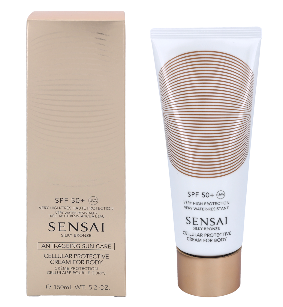Sensai Silky Bronze Cellular Protective Body Cream SPF50+ 150 ml