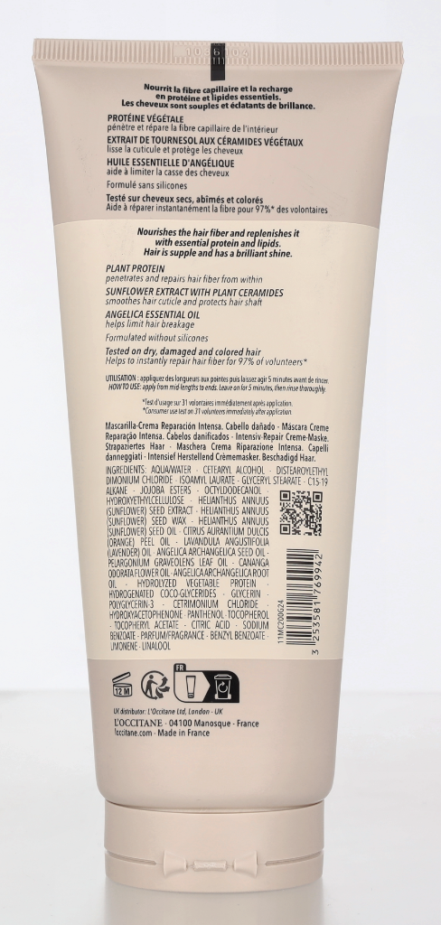 L'Occitane Intensive Repair Hair Mask 200 ml
