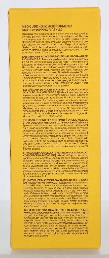 Medicube Kojic Acid Turmeric Night Wrapping Mask 75 ml