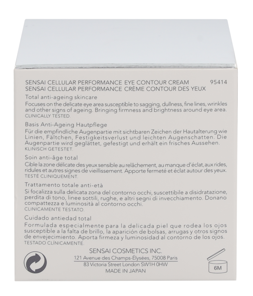 Sensai Cp Eye Contour Cream 15ml