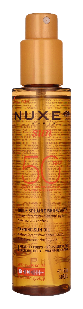 Nuxe Tanning Sun Oil SPF50 150 ml