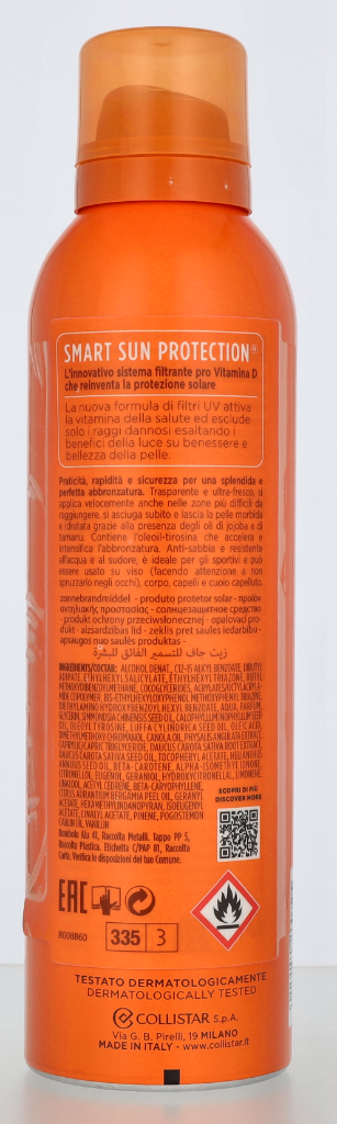 Collistar Moisturizing Tanning Spray SPF30 200 ml