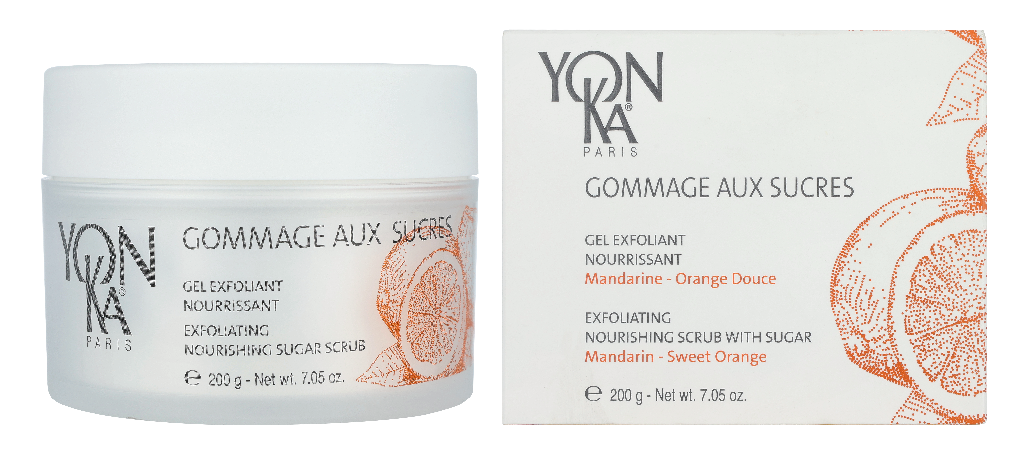 YonKa Gommage Aux Sucres Nourishing Exfoliating Sugar Scrub 200 g
