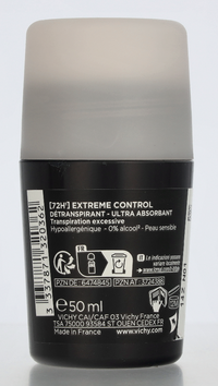 Vichy Homme Roll On Deodorant Sensitive Skin 72H