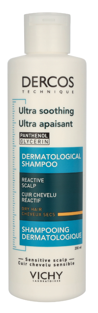 Vichy Dercos Ultra Soothing Shampoo 200 ml