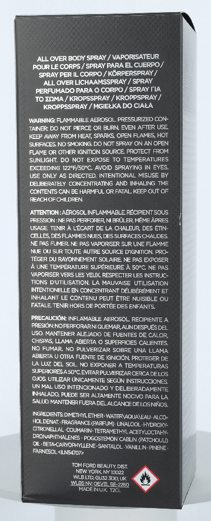 Tom Ford Oud Wood Body Spray 150 ml