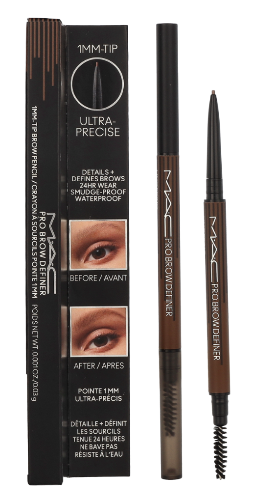 MAC Pro Brow Definer 1 Mm Tip Brow Pencil 24 Hour Waterproof