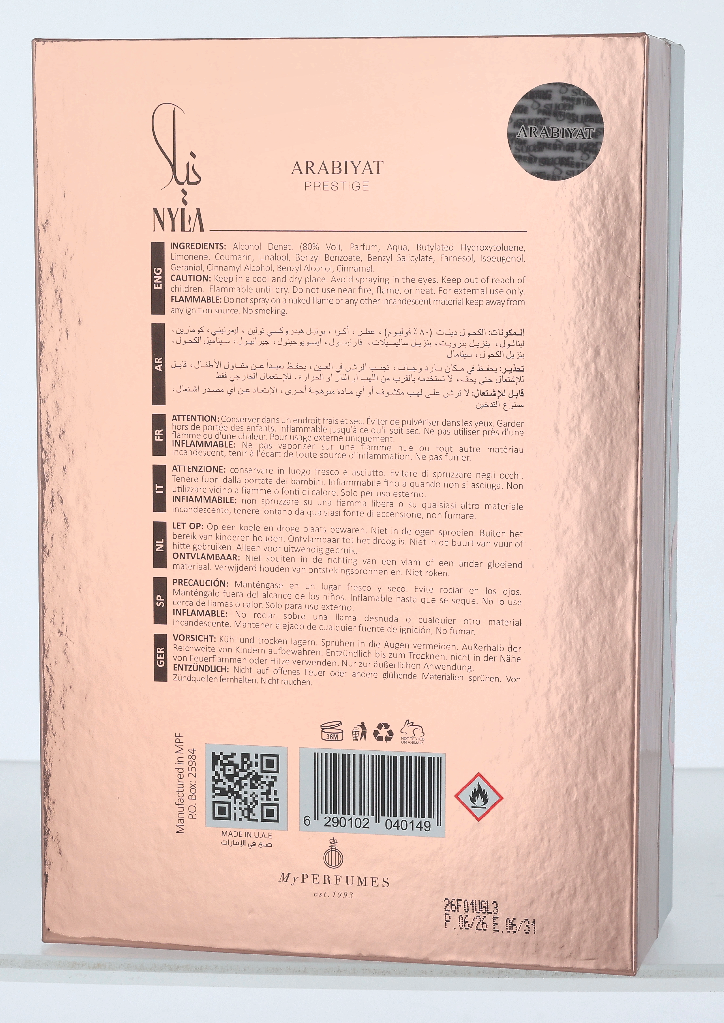Arabiyat Prestige Nyla Edp Spray 80 ml
