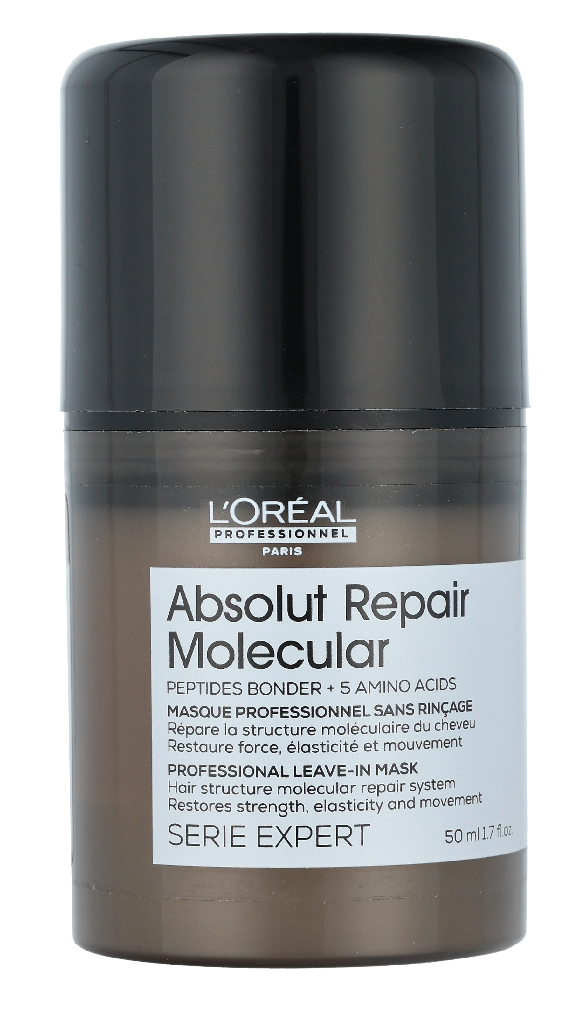 L'Oreal Absolut Repair Molecular Leave-In Mask ABSOLUT REPAIR MOLECULAR MASQUE SANS RINCAGE 50 ml
